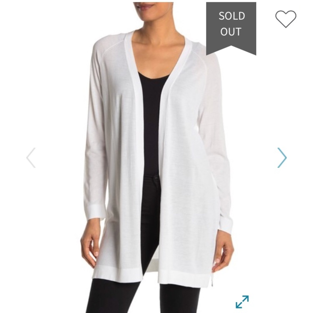 Eileen Fisher Simple Long Cardigan